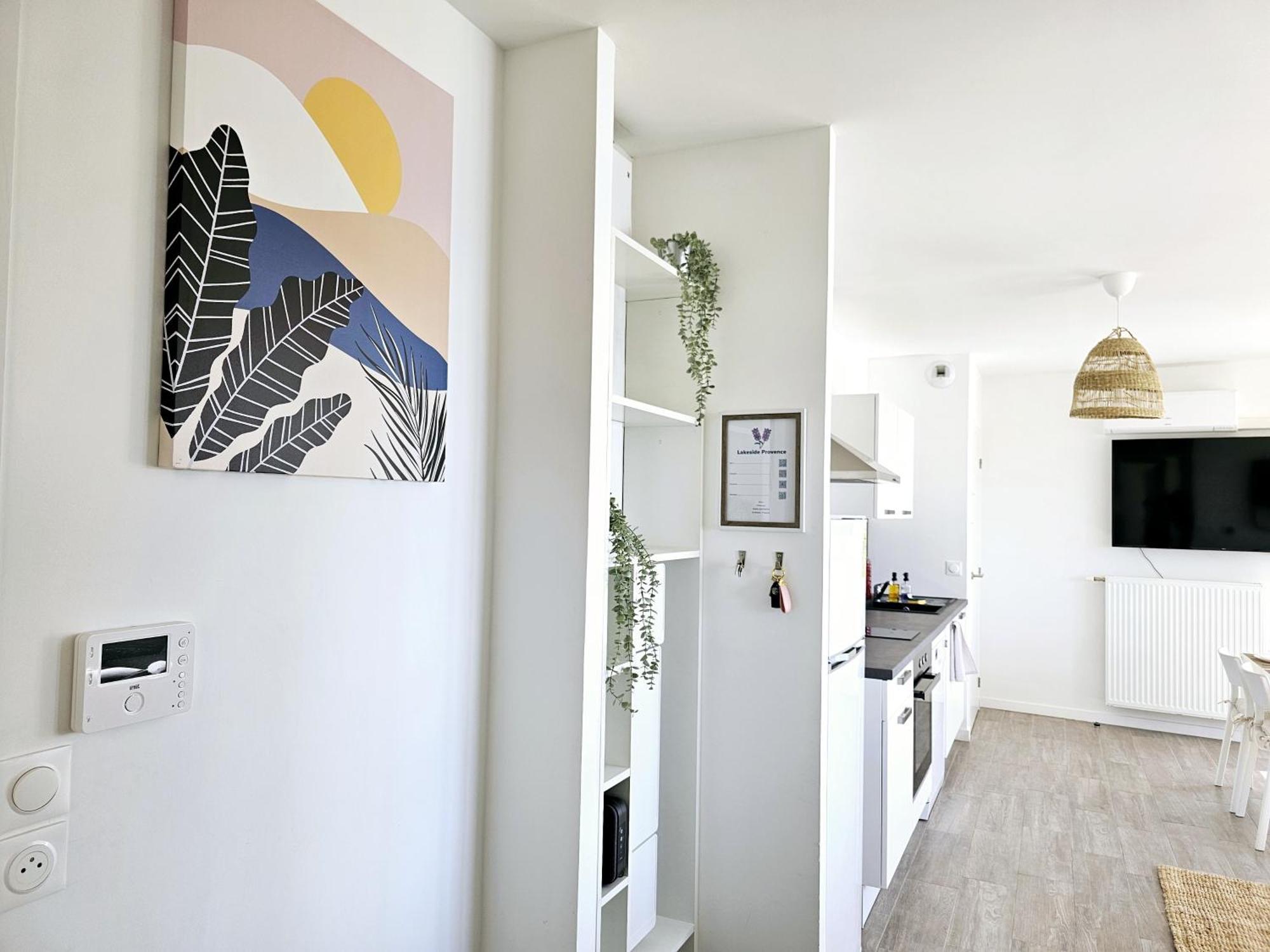 Lakeside Provence - Appartement Classe 4 Etoiles, Vue Sur Le Lac, Parking Sous-Sol, Double Clim Monteux Exteriör bild